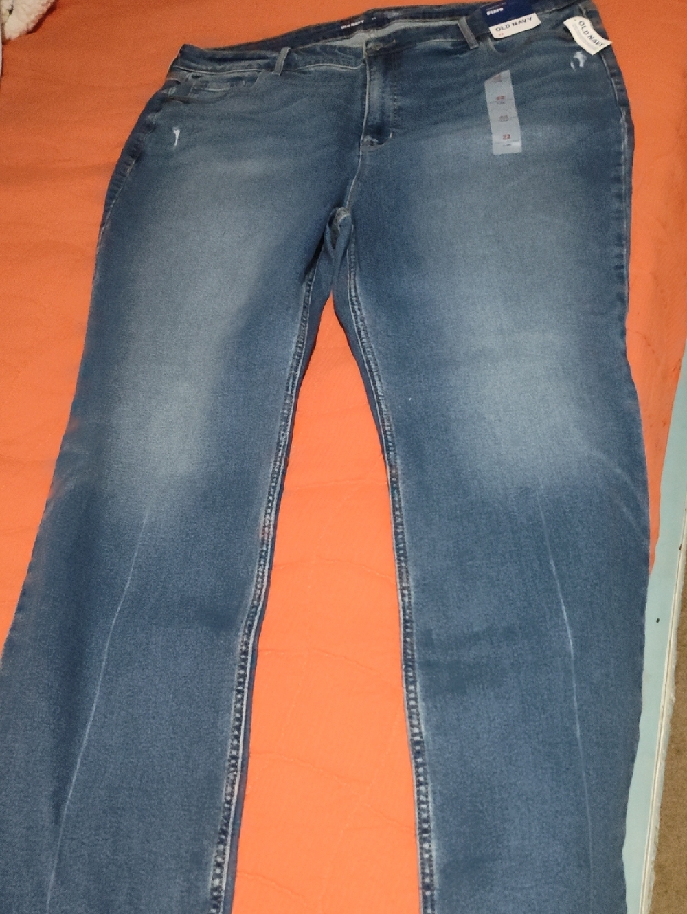 Old Navy Light Blue Flare Jeans